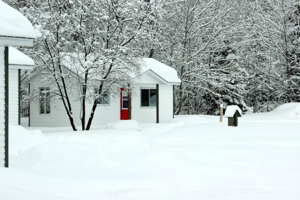 Chalet Au Bord Du St-Maurice La Tuque Exterior foto